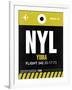 NYL Yuma Luggage Tag II-NaxArt-Framed Art Print