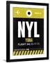 NYL Yuma Luggage Tag II-NaxArt-Framed Art Print