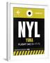 NYL Yuma Luggage Tag II-NaxArt-Framed Art Print