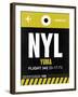 NYL Yuma Luggage Tag II-NaxArt-Framed Art Print