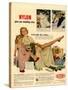 Nylon by DuPont, Nylons Stockings Hosiery, USA, 1940-null-Stretched Canvas