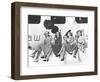 Nylon Publicity Photo, New York World's Fair, 1939 (B/W Photo)-American Photographer-Framed Giclee Print