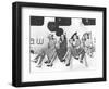 Nylon Publicity Photo, New York World's Fair, 1939 (B/W Photo)-American Photographer-Framed Giclee Print