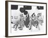 Nylon Publicity Photo, New York World's Fair, 1939 (B/W Photo)-American Photographer-Framed Giclee Print