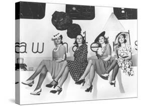 Nylon Publicity Photo, New York World's Fair, 1939 (B/W Photo)-American Photographer-Stretched Canvas