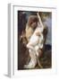 Nymph Abducted by a Faun, 1860-Alexandre Cabanel-Framed Giclee Print