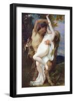 Nymph Abducted by a Faun, 1860-Alexandre Cabanel-Framed Premium Giclee Print