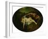 Nymph and Satyr, or Jupiter and Antiope, 1715-Jean Antoine Watteau-Framed Giclee Print