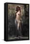 Nymph at the Source-Jean-Baptiste-Camille Corot-Framed Stretched Canvas