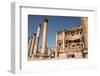 Nymphaeum monument consecrated to the nymphs, Jerash, Jordan, Middle East-Francesco Fanti-Framed Photographic Print