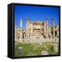 Nymphaeum (Public Fountain), 2nd Century Ad, of the Roman Decapolis City, Jordan, Middle East-Christopher Rennie-Framed Stretched Canvas