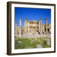 Nymphaeum (Public Fountain), 2nd Century Ad, of the Roman Decapolis City, Jordan, Middle East-Christopher Rennie-Framed Photographic Print