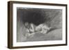 Nymphe endormie-Jean Jacques Henner-Framed Giclee Print