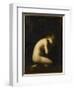 Nymphe qui pleure, réplique du tableau du Salon de 1884-Jean Jacques Henner-Framed Giclee Print