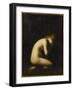 Nymphe qui pleure, réplique du tableau du Salon de 1884-Jean Jacques Henner-Framed Giclee Print