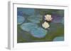 Nympheas, 1897-8-Claude Monet-Framed Giclee Print