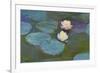 Nympheas, 1897-8-Claude Monet-Framed Giclee Print