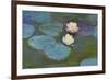 Nympheas, 1897-8-Claude Monet-Framed Giclee Print