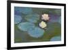 Nympheas, 1897-8-Claude Monet-Framed Giclee Print