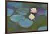 Nympheas, 1897-8-Claude Monet-Framed Giclee Print