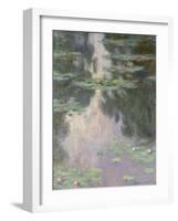 Nymphéas, 1907-Claude Monet-Framed Giclee Print