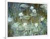 Nymphéas, 1910, (Ausschnitt)-Claude Monet-Framed Giclee Print