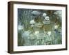 Nymphéas, 1910, (Ausschnitt)-Claude Monet-Framed Premium Giclee Print