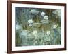 Nymphéas, 1910, (Ausschnitt)-Claude Monet-Framed Giclee Print