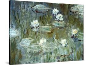 Nymphéas, 1910, (Ausschnitt)-Claude Monet-Stretched Canvas