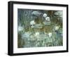 Nymphéas, 1910, (Ausschnitt)-Claude Monet-Framed Giclee Print