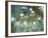 Nymphéas, 1910, (Ausschnitt)-Claude Monet-Framed Giclee Print