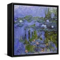 Nymphéas, 1913-Claude Monet-Framed Stretched Canvas