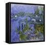 Nymphéas, 1913-Claude Monet-Framed Stretched Canvas