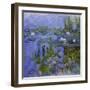 Nymphéas, 1913-Claude Monet-Framed Giclee Print