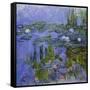 Nymphéas, 1913-Claude Monet-Framed Stretched Canvas