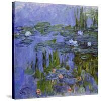 Nymphéas, 1913-Claude Monet-Stretched Canvas