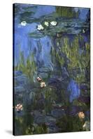 Nympheas, 1914-17-Claude Monet-Stretched Canvas