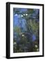 Nympheas, 1914-17-Claude Monet-Framed Giclee Print