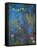 Nympheas, 1914-17-Claude Monet-Framed Stretched Canvas