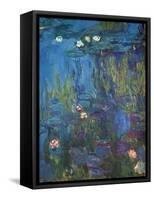 Nympheas, 1914-17-Claude Monet-Framed Stretched Canvas