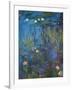 Nympheas, 1914-17-Claude Monet-Framed Giclee Print