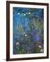 Nympheas, 1914-17-Claude Monet-Framed Giclee Print