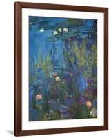 Nympheas, 1914-17-Claude Monet-Framed Giclee Print