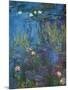 Nympheas, 1914-17-Claude Monet-Mounted Giclee Print