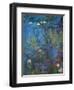 Nympheas, 1914-17-Claude Monet-Framed Giclee Print