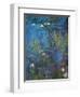 Nympheas, 1914-17-Claude Monet-Framed Giclee Print