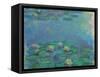 Nymphéas, 1914/1917-Claude Monet-Framed Stretched Canvas
