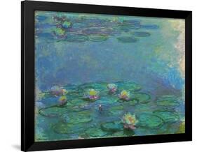 Nympheas, 1914/1917-Claude Monet-Framed Premium Giclee Print