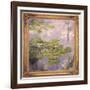 Nymphéas, 1916-19 (Oil on Canvas)-Claude Monet-Framed Giclee Print