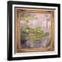 Nymphéas, 1916-19 (Oil on Canvas)-Claude Monet-Framed Giclee Print